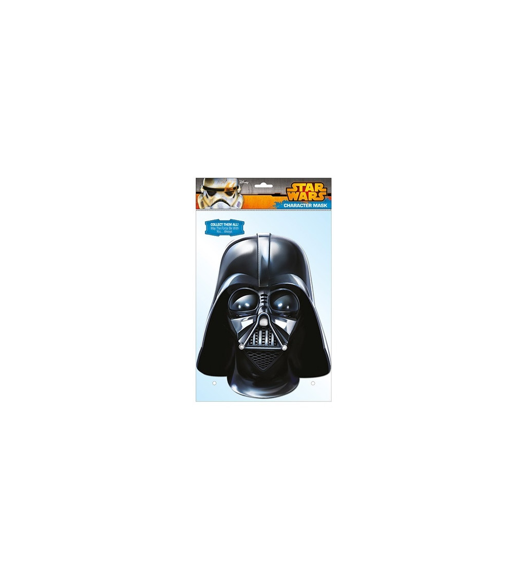 Papierová maska Darth Vader