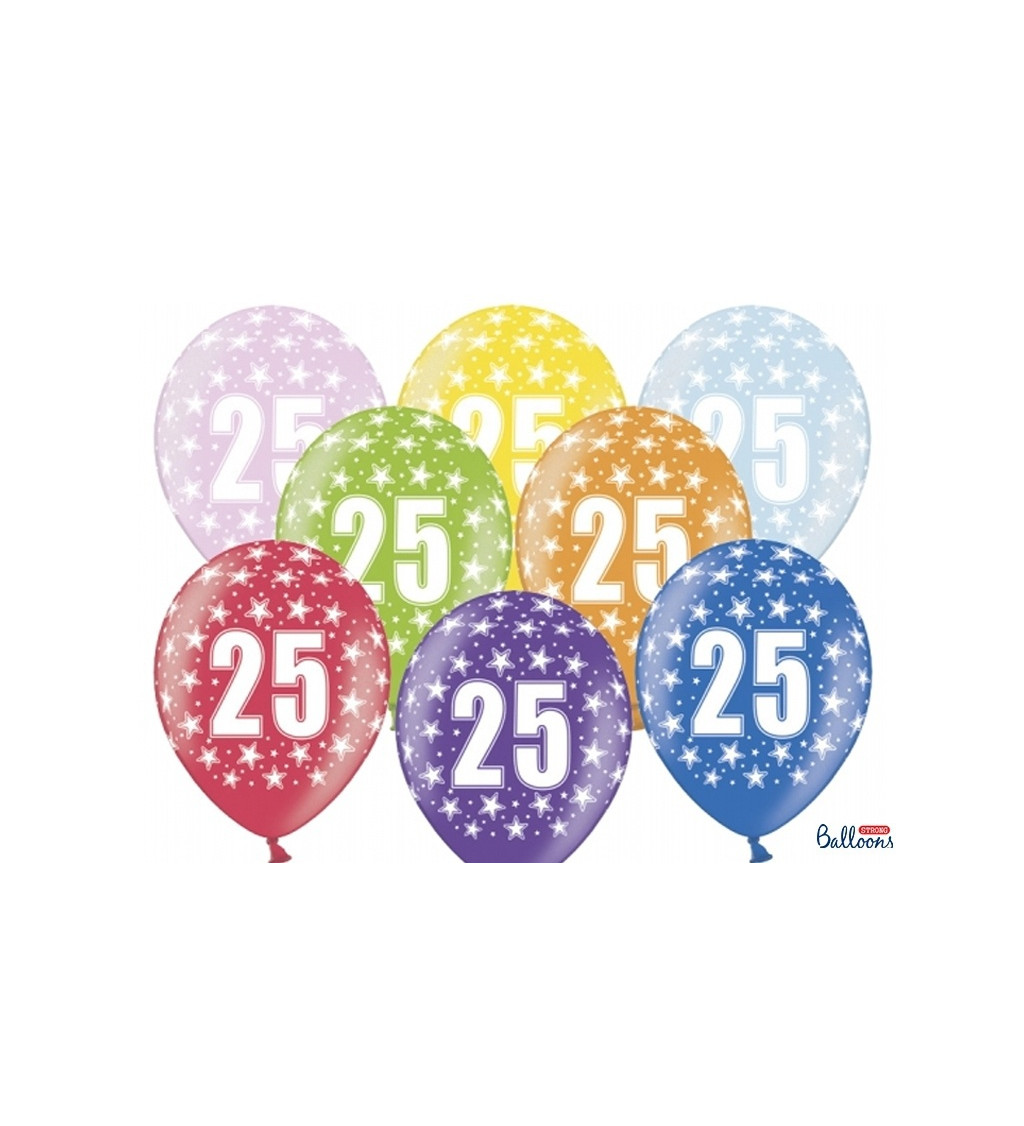 Farebný balón 25