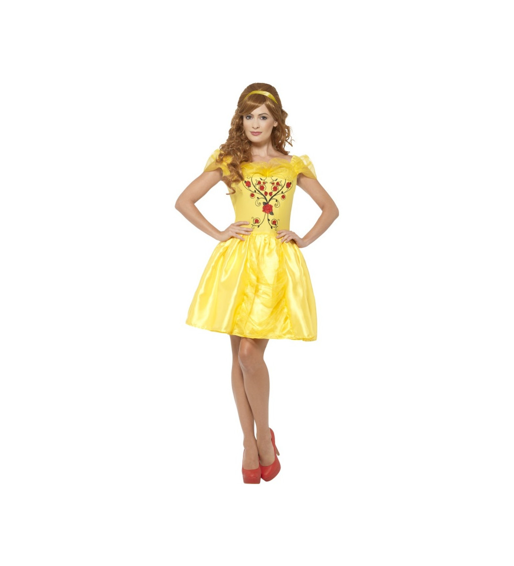 Kostým "Sexy žltá princezná"