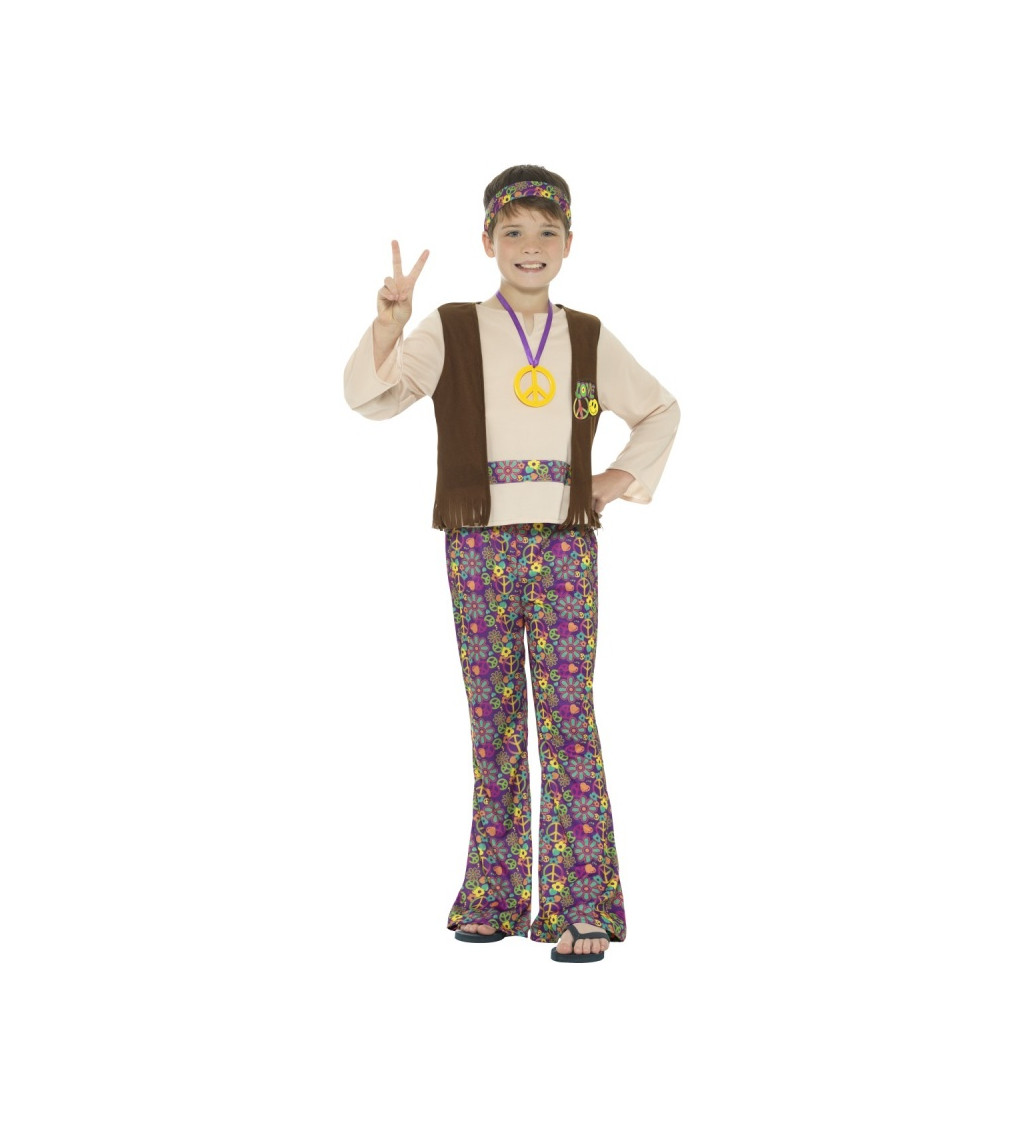 Detský kostým "Hippie chlapec"