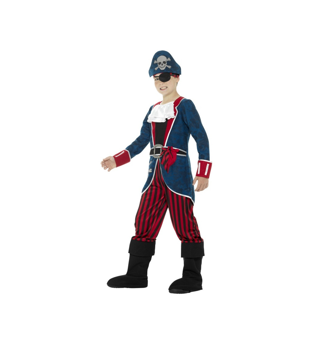Detský kostým Pirátsky kapitán