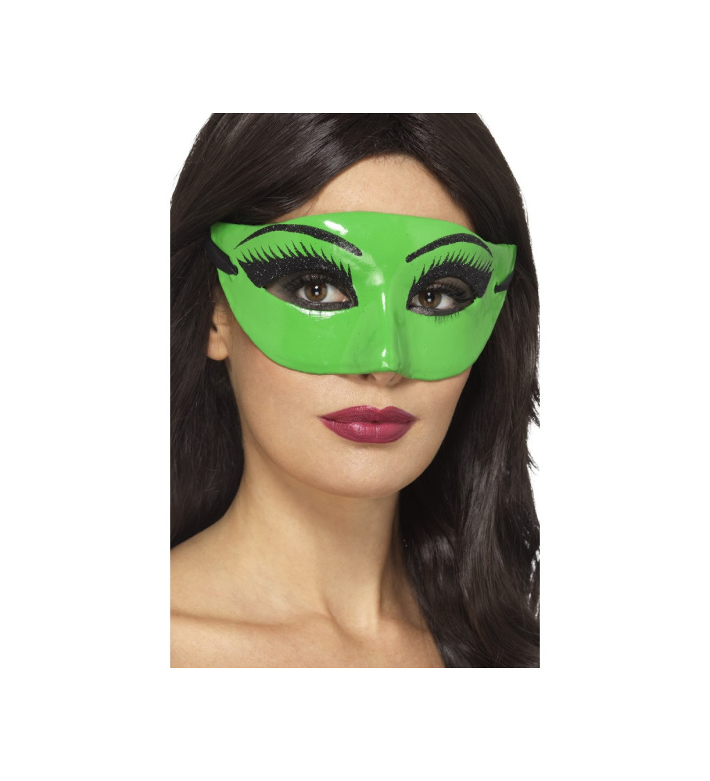 Zelená maska Zlá čarodejnica