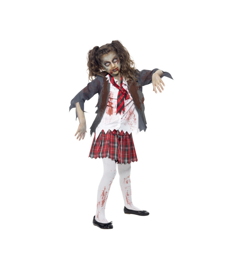 Kostým Zombie školáčka - detský