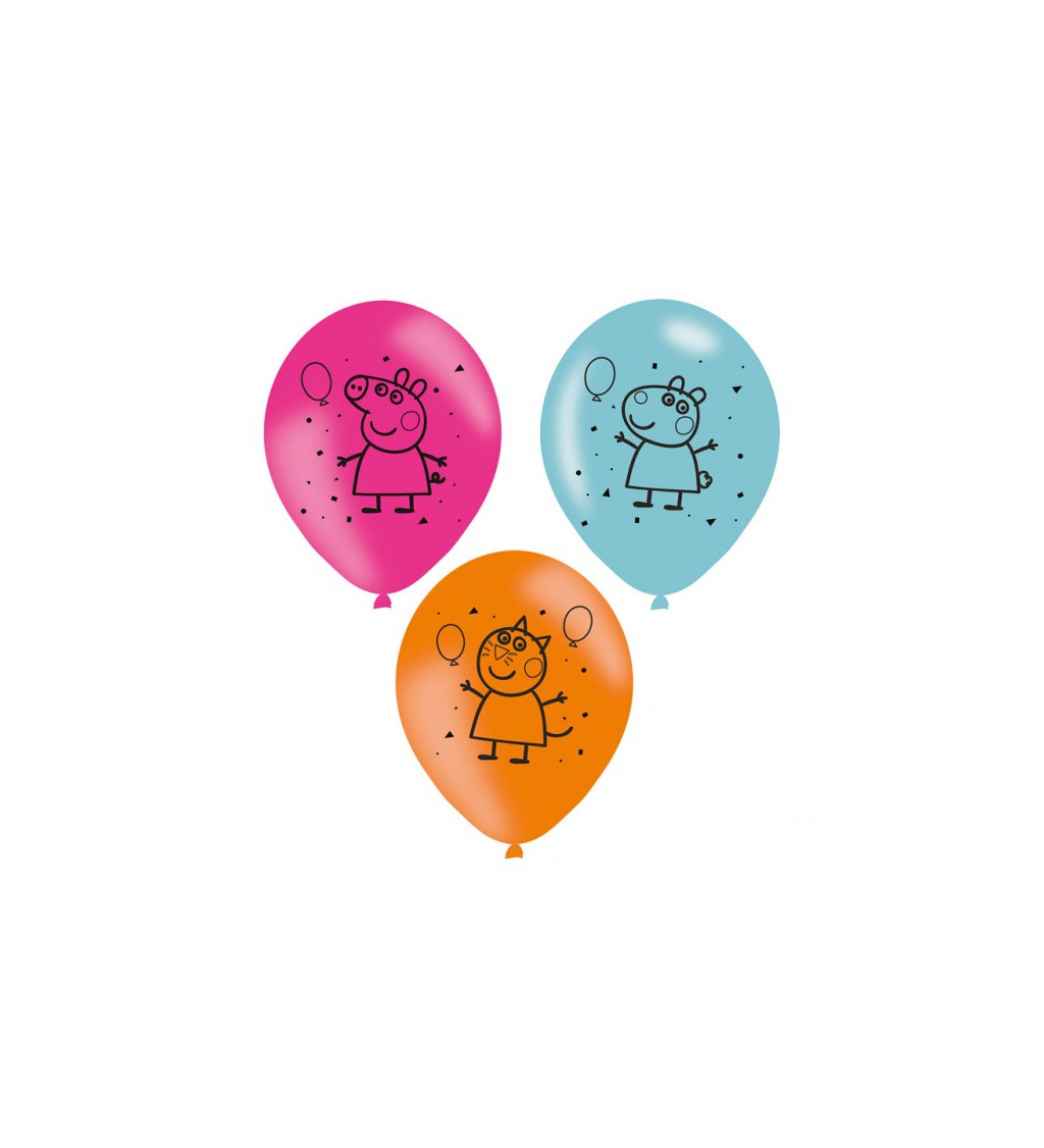 Sada latexových balónikov Pepa Pig