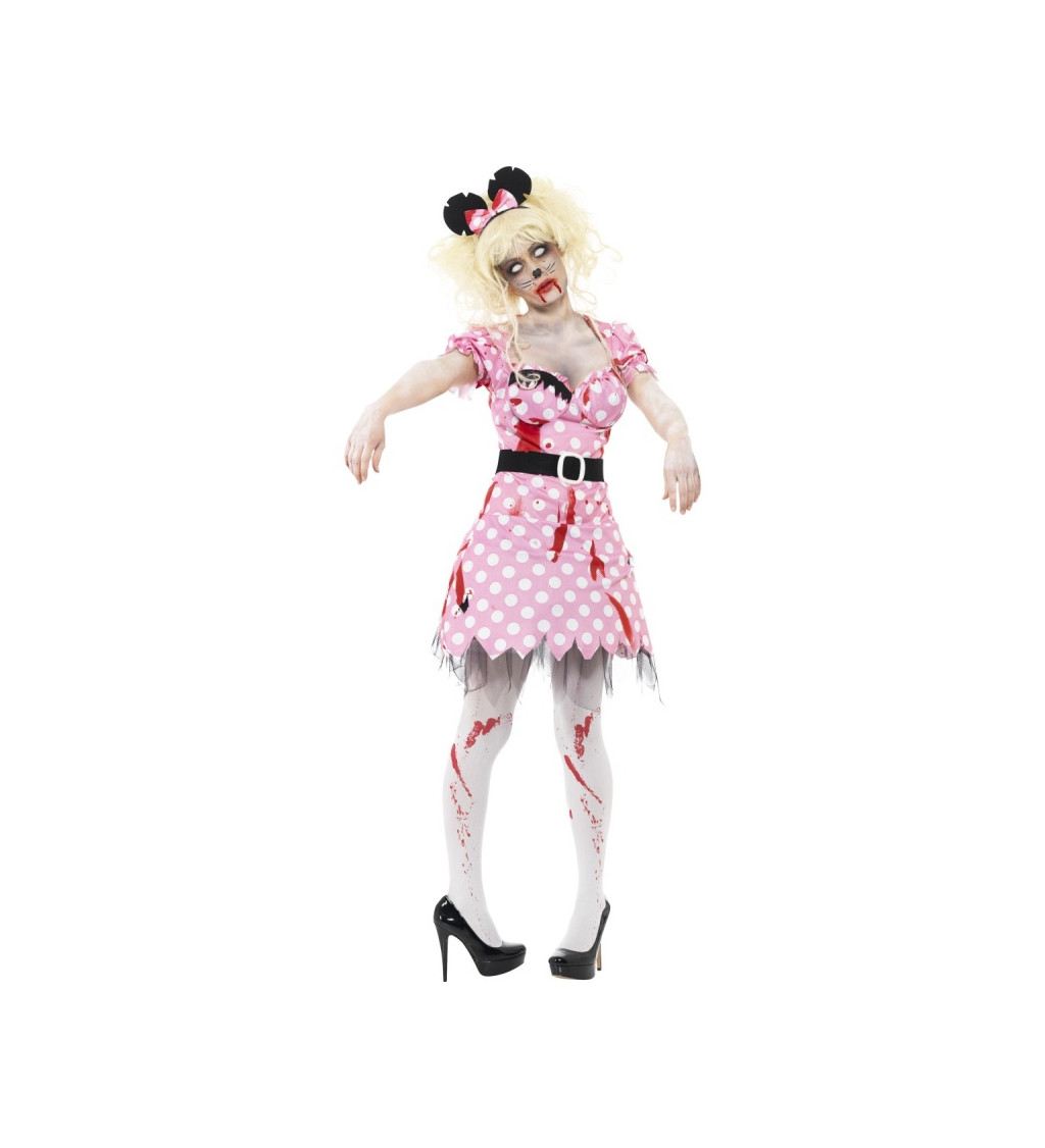 Zombie Minnie postavička - kostým