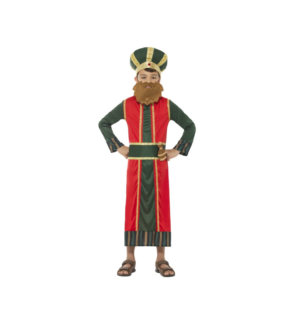 Detský trojkráľový kostým Gašpar
