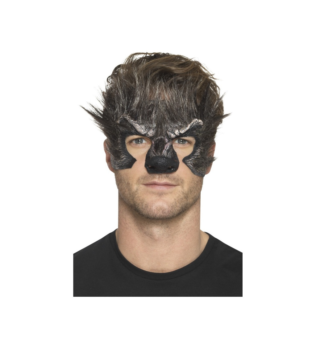 Maska Vlkodlak - nalepovacia na tvár