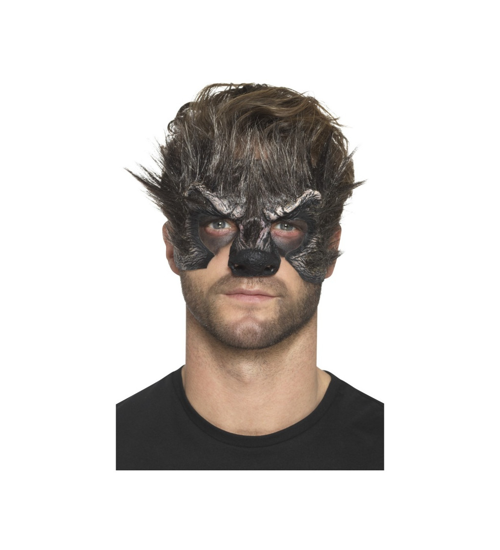 Maska Vlkodlak - nalepovacia na tvár
