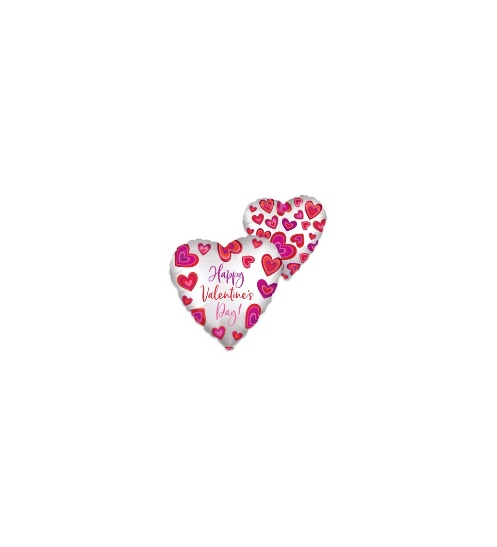 Šťastný Valentín IV fóliový balónik