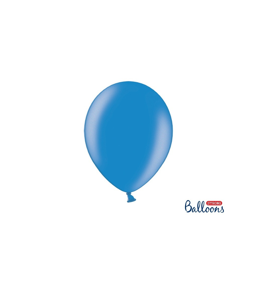 Metalický balónik - modrý