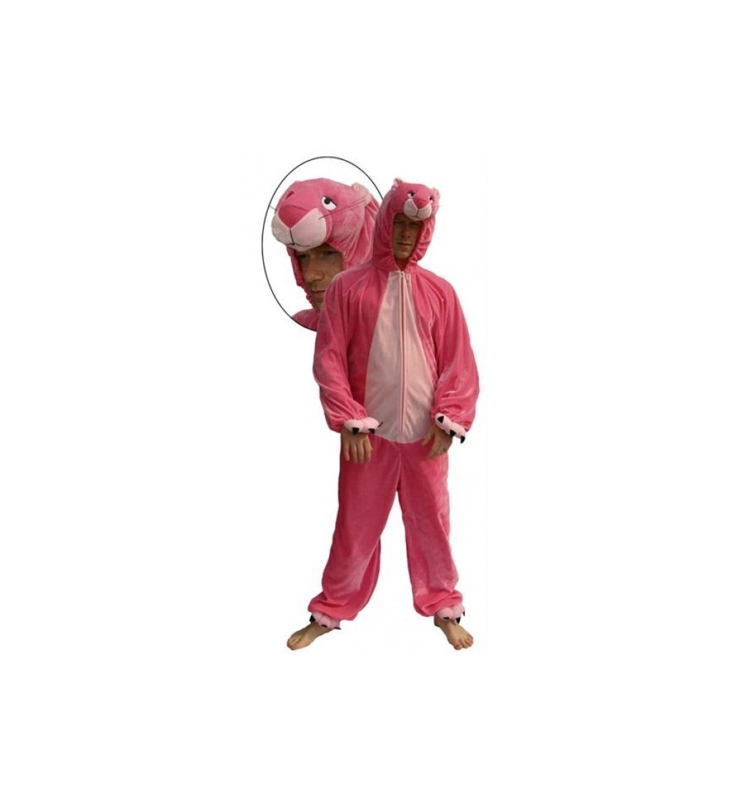 Kostým maskota - Ružový panter