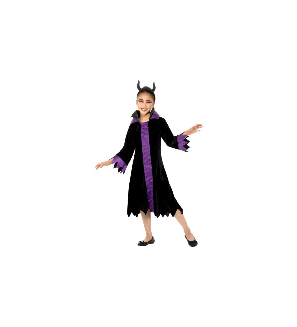 Detský kostým "Zlá kráľovná"