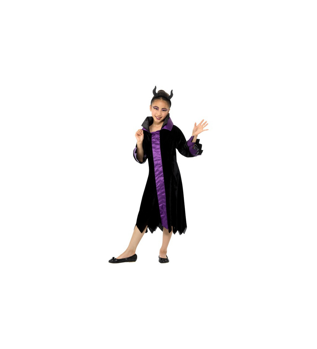 Detský kostým "Zlá kráľovná"