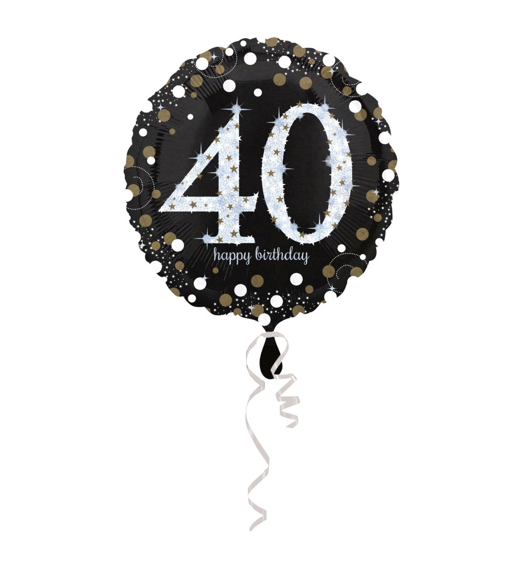 Balón "40" - fóliový