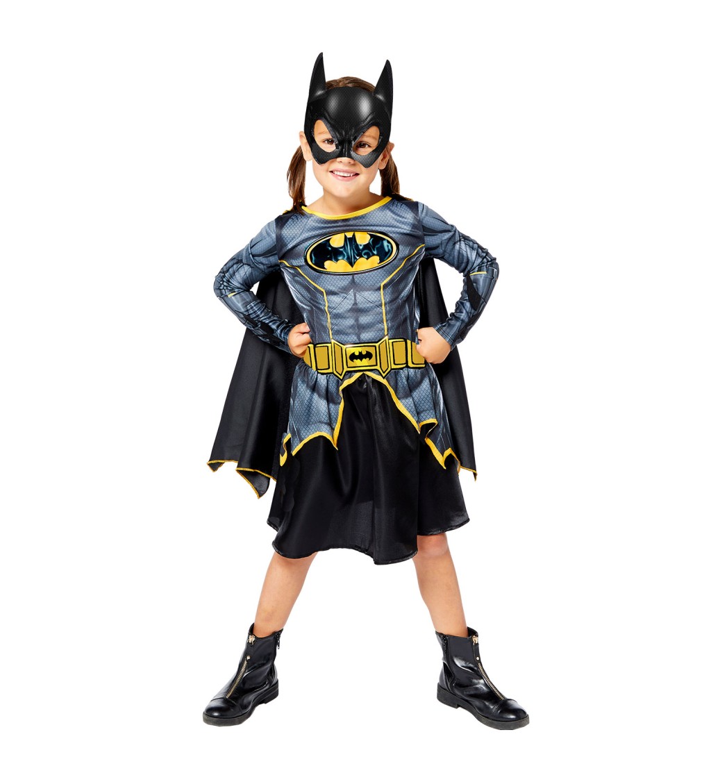 Detský dievčenský kostým Batgirl