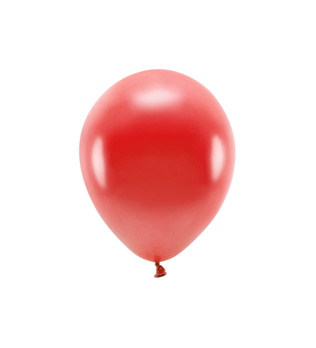 Červené ekologické balóniky