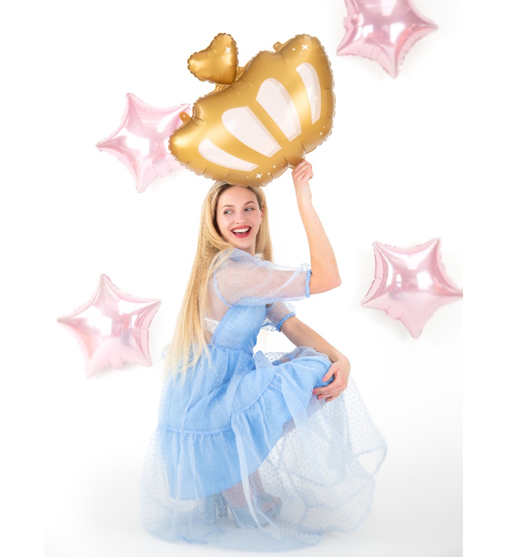 Fóliový balón - princeznovská korunka