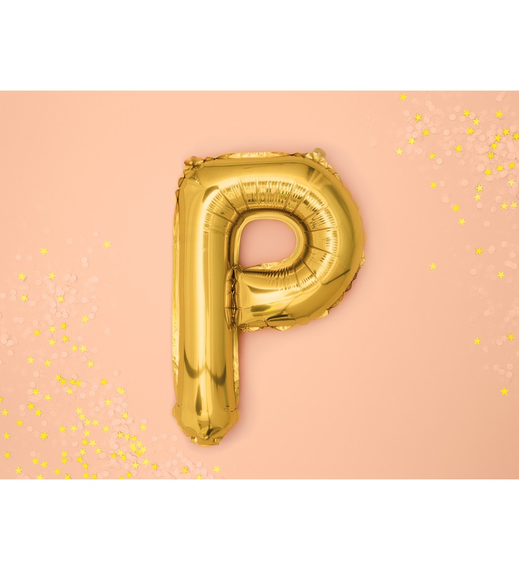 Fóliový balónik P - ružové zlato