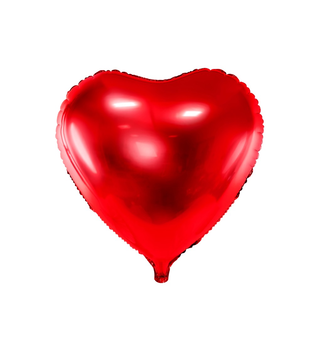 Fóliový balónik Červené srdce