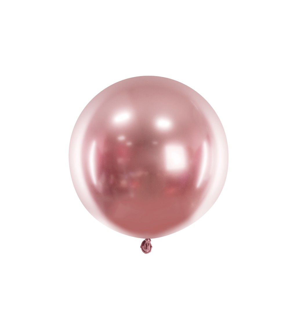 Okrúhly lesklý balón