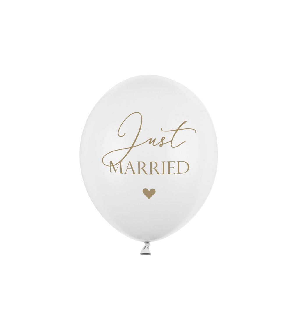 Biele balóny - Just Married