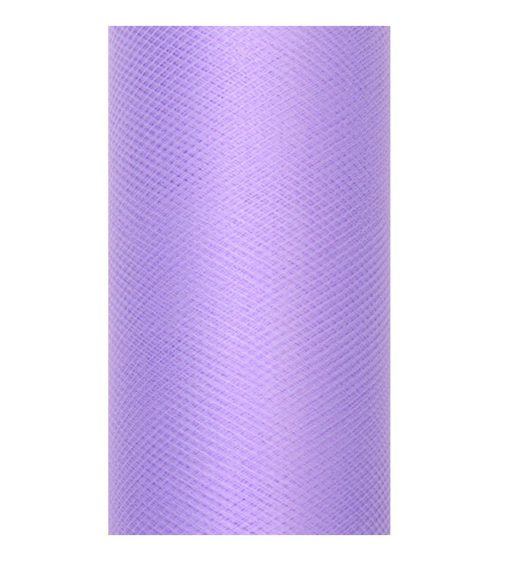 Dekoračný tyl - fialový 0,15 x 9 m