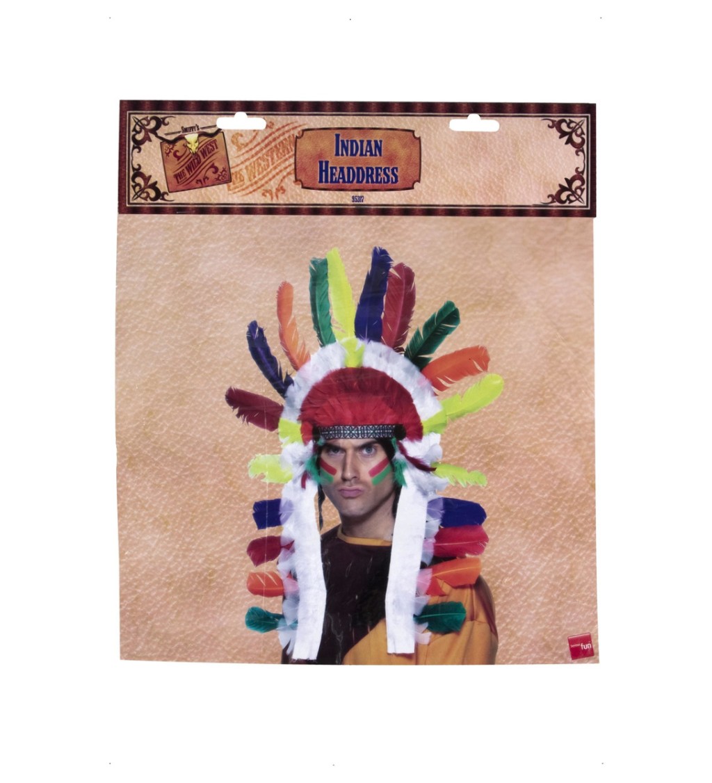 Indiánska čelenka - Náčelník