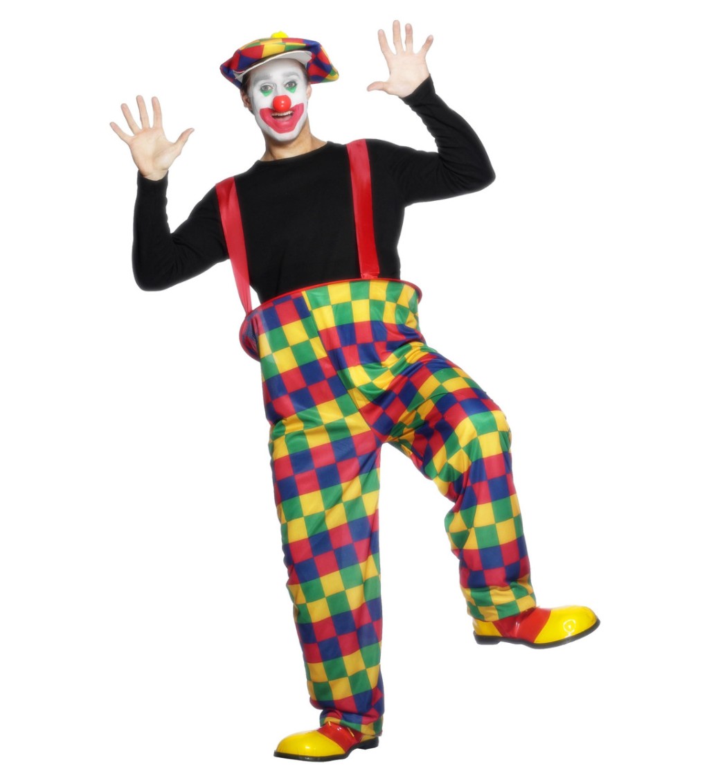 Kostým - Klaun s nohavicami s obručou