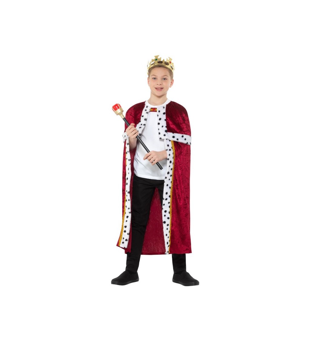 Detský kráľovský plášť