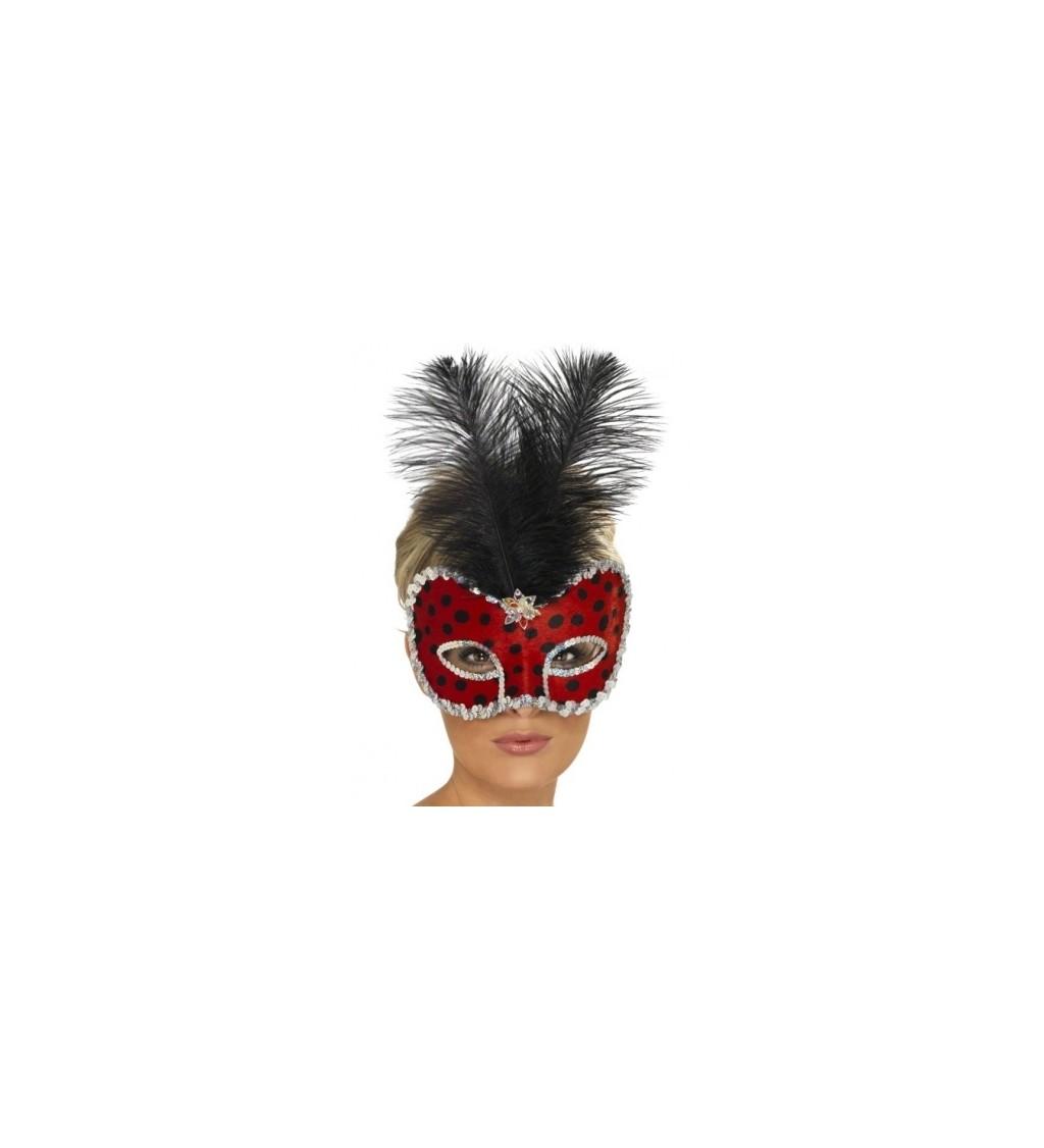 Benátska maska ​​Lienka
