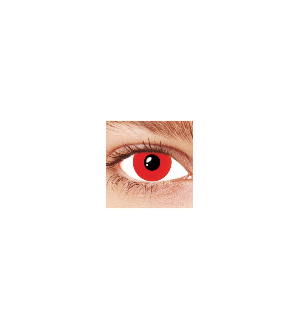 Kontaktné šošovky - Červené