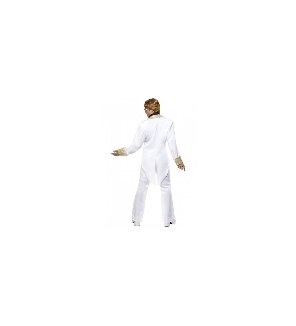 Kostým - Biely oblek deluxe