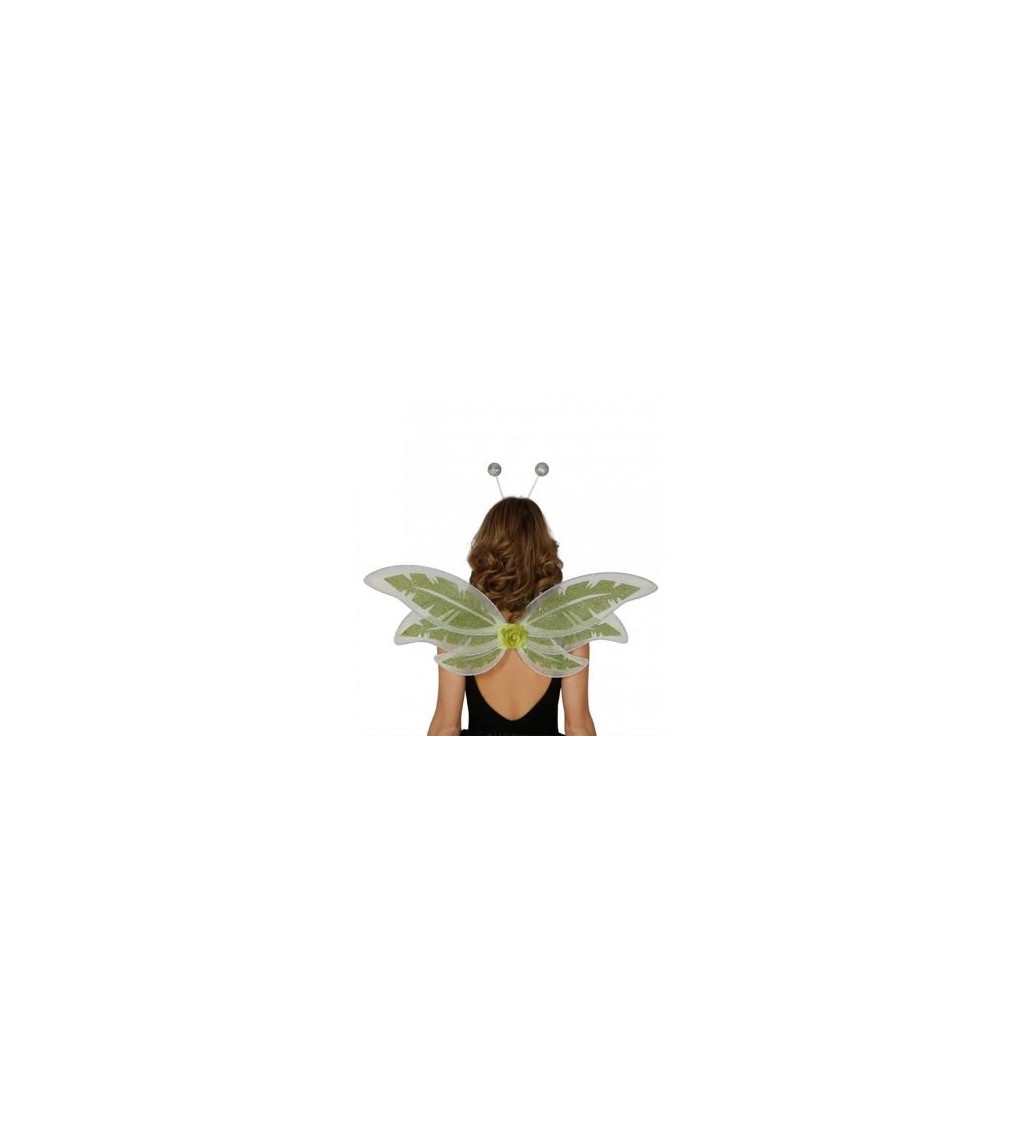 Krídla víly zelené