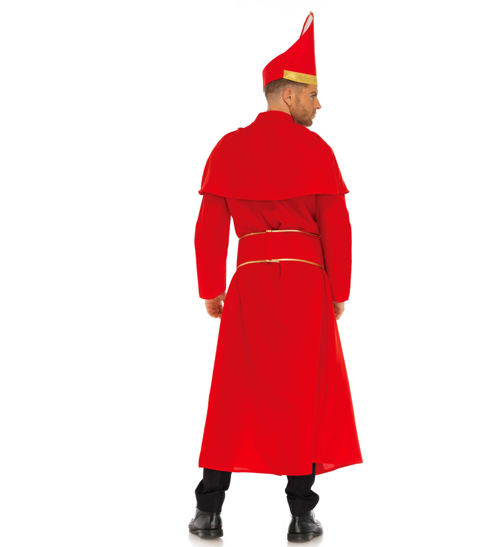 Červený kostým kardinála
