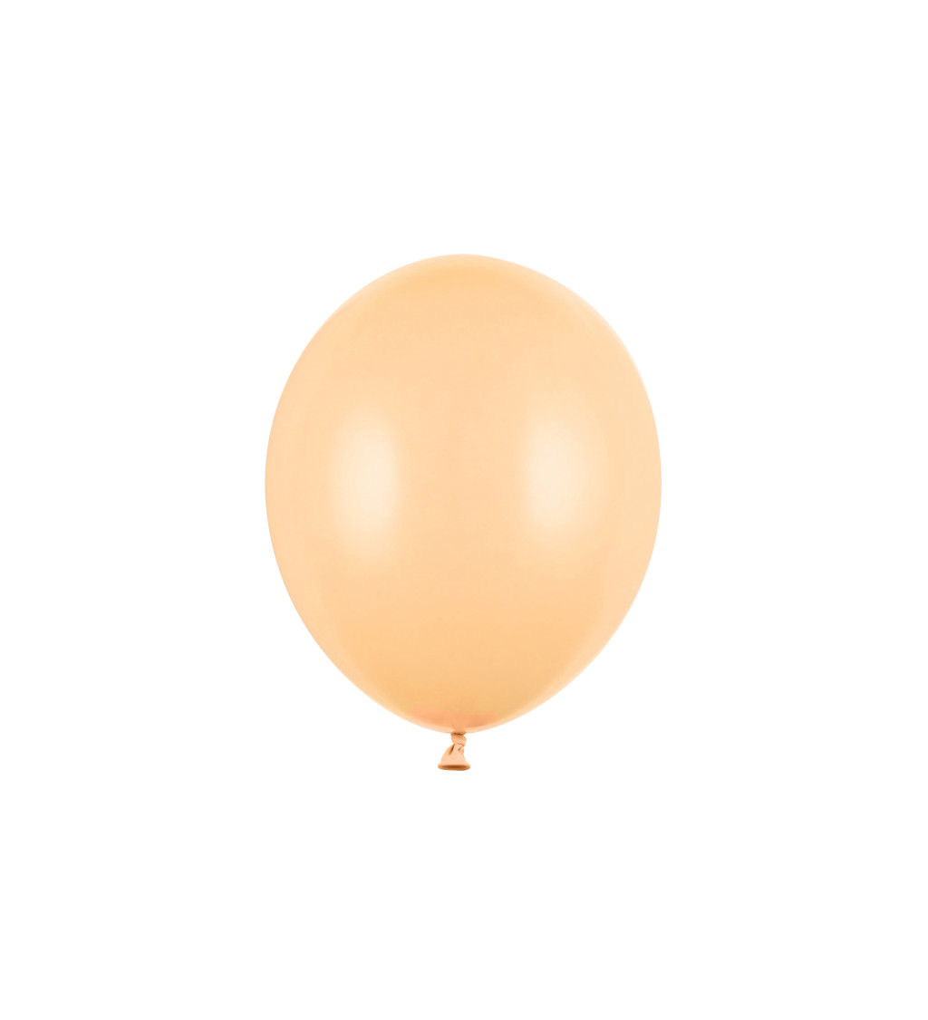 Pastelové balóniky - svetlo oranžová