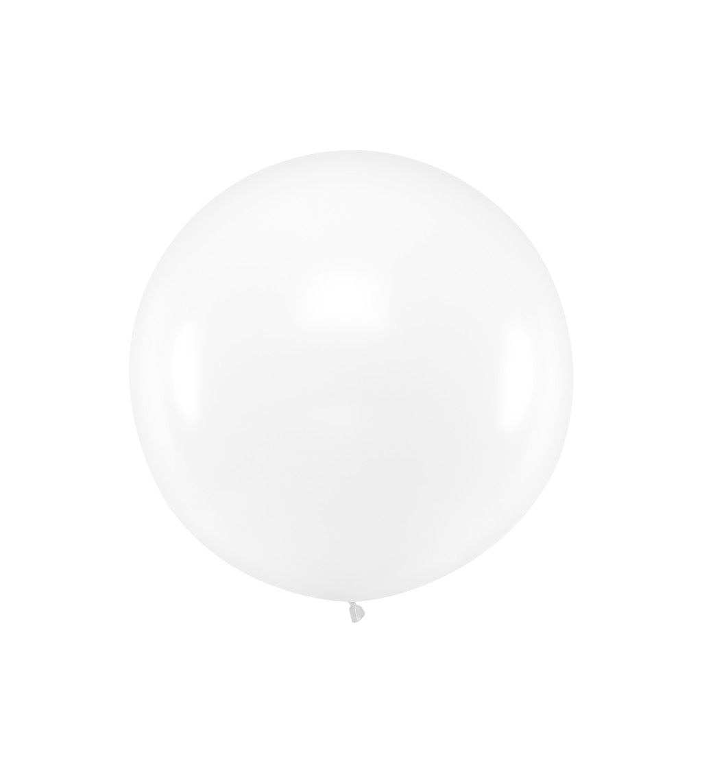 Jumbo balónik - Priehľadný