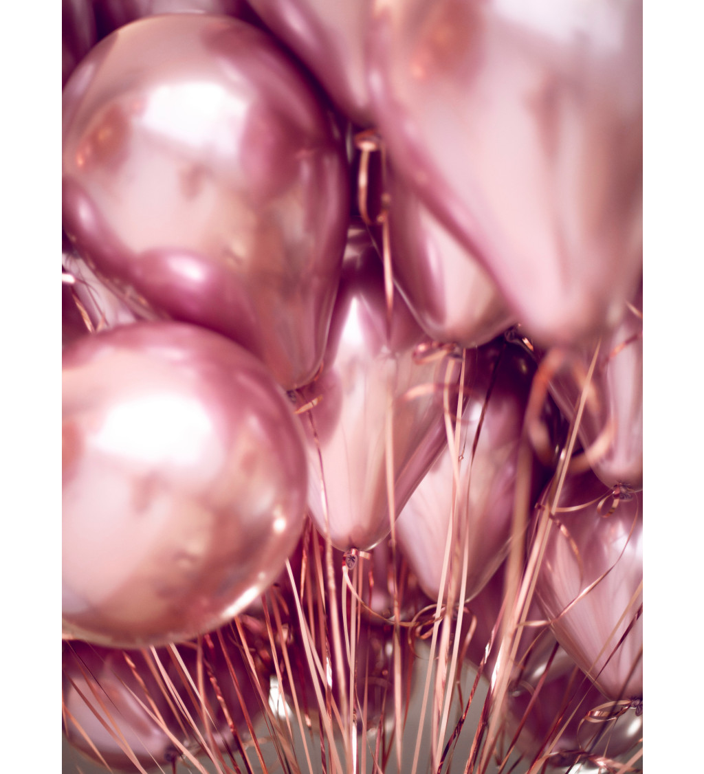 Balónová ružová dekorácia