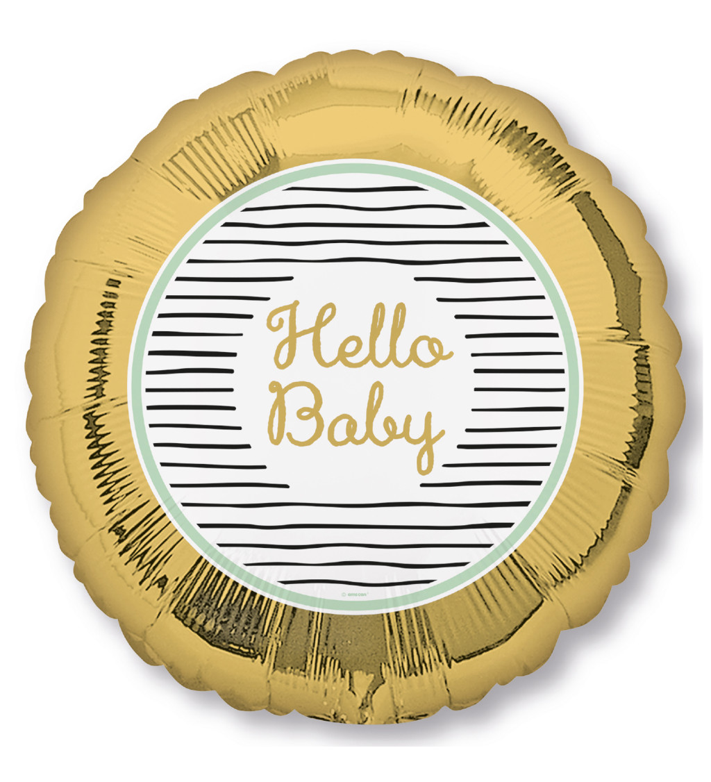 Fóliový balónik Hello Baby