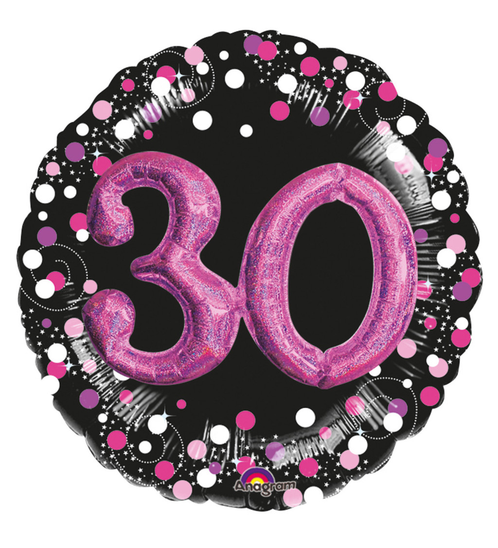 Fóliový 3D megabalón 60. narodeniny