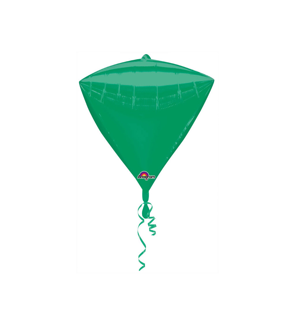 Balónik diamant - zelená