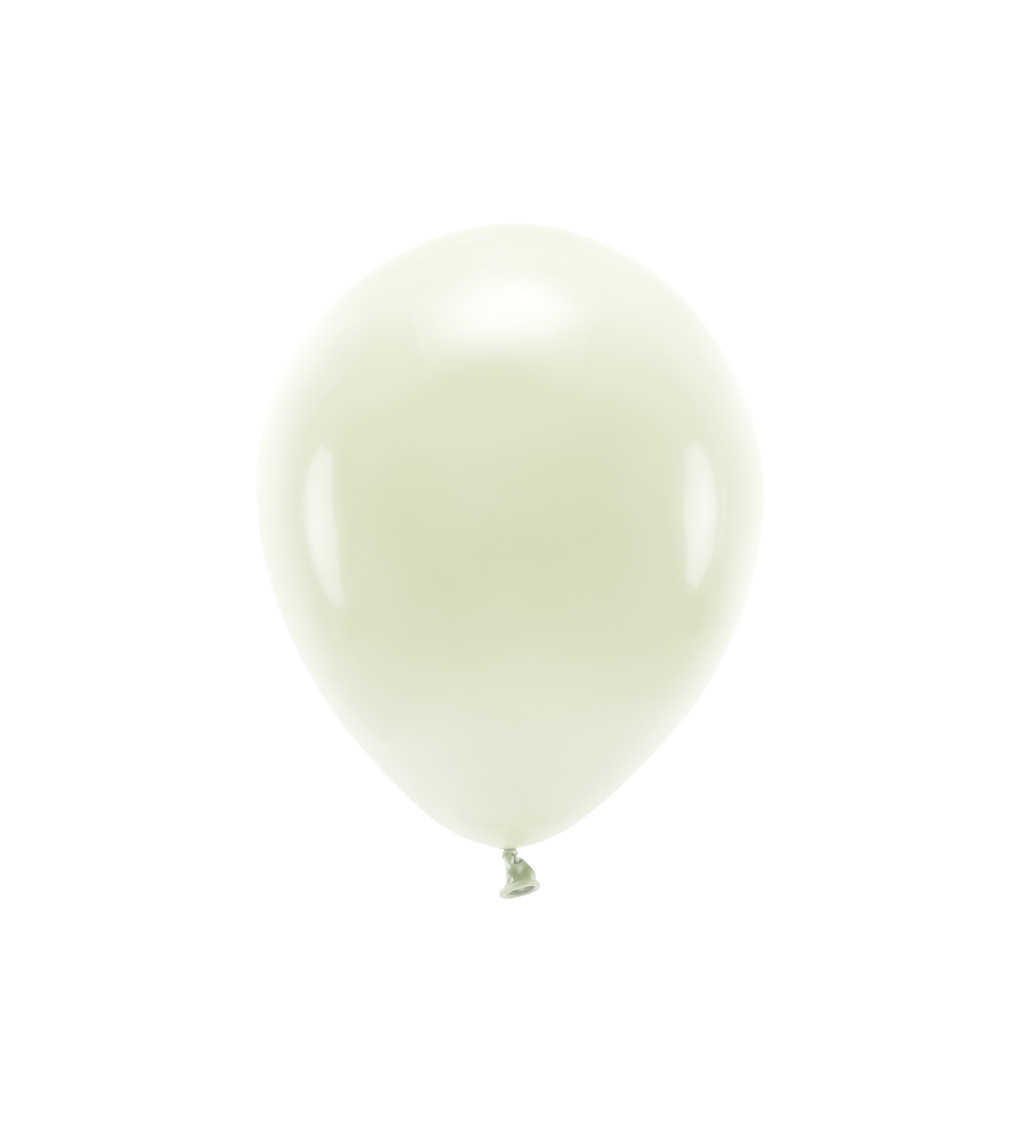 Eco Pastelové Balóny - krémové