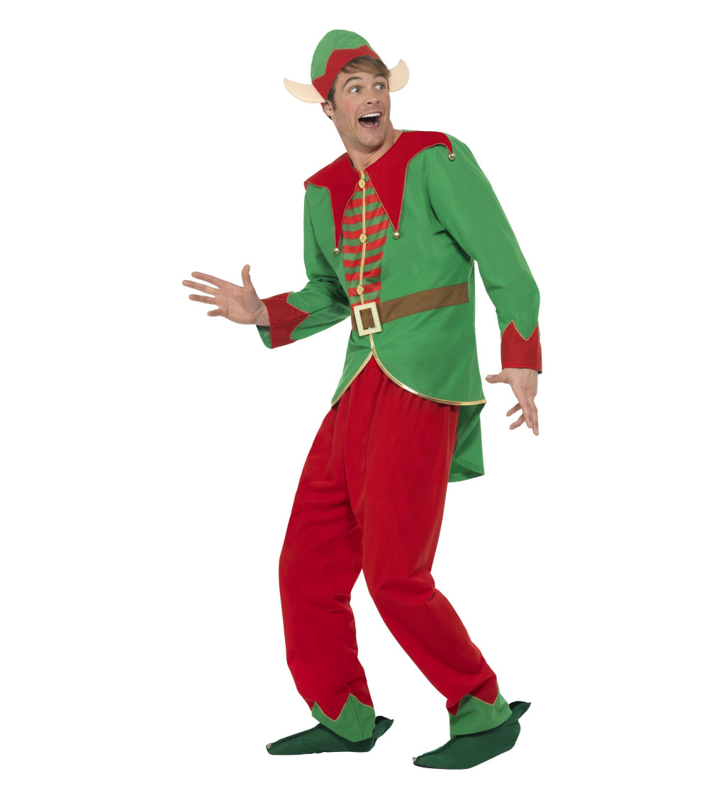 Kostým "Elfský pomocník s ušami"