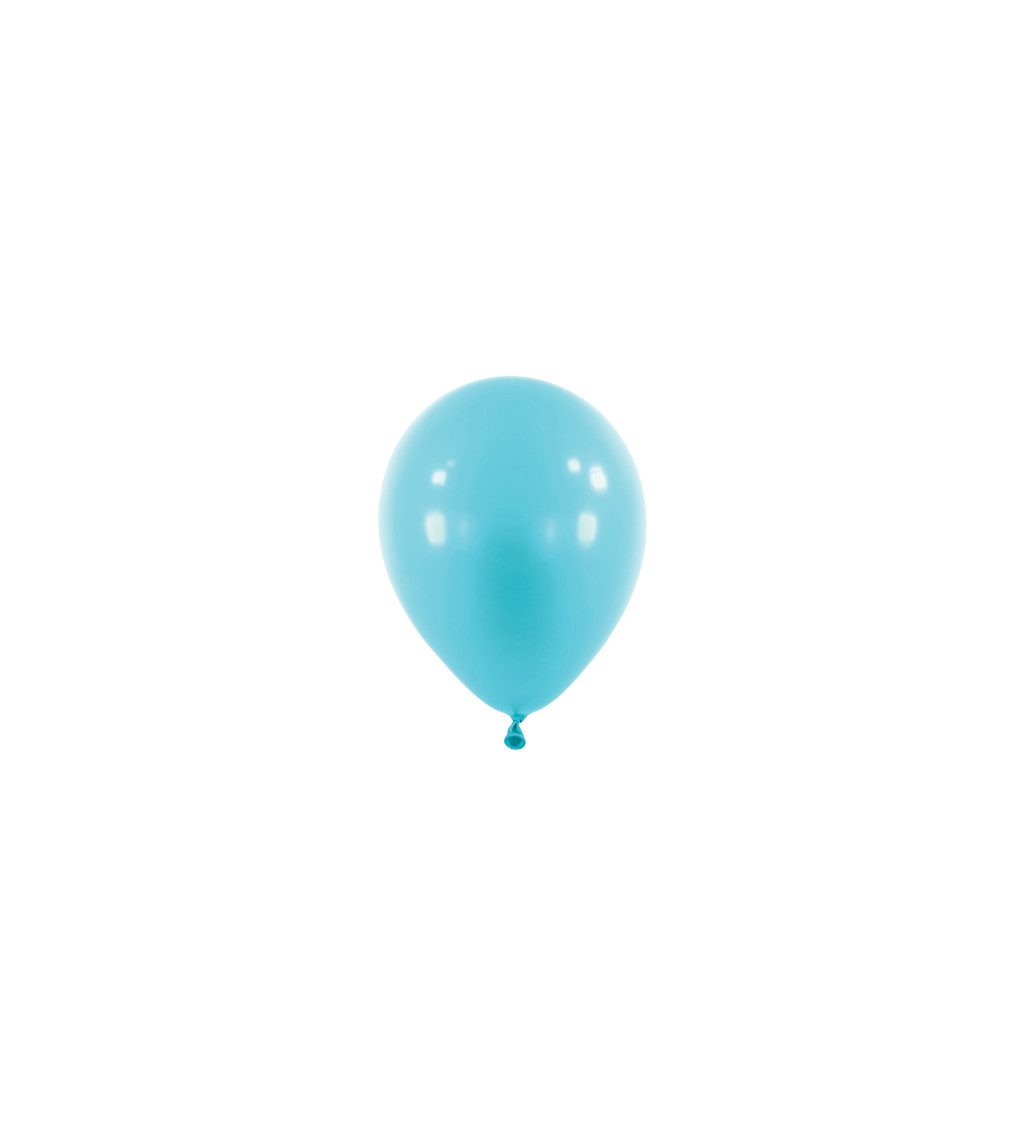 Latexové balóniky karibská modrá 100 ks