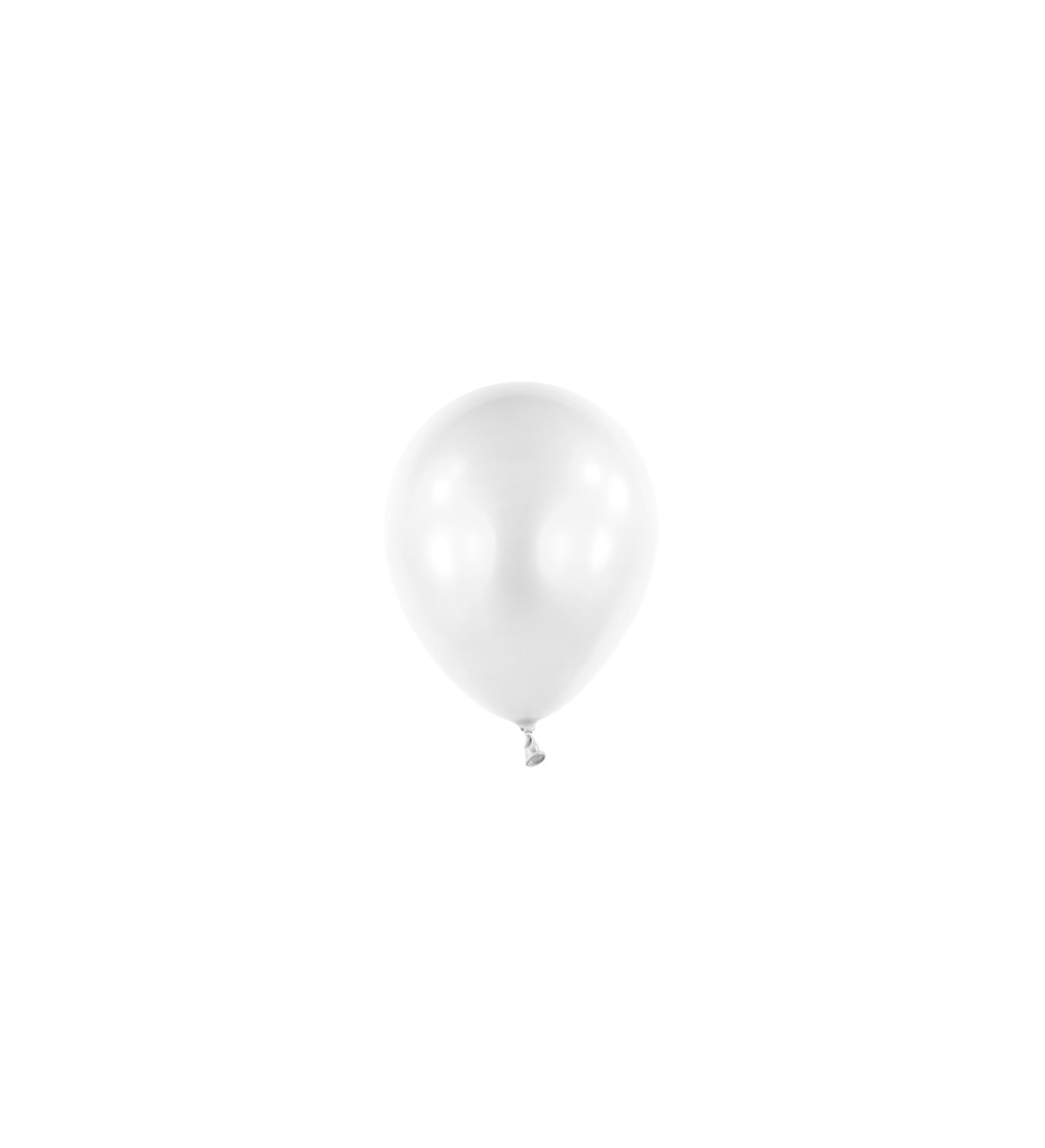 Latexové balóniky Frosty White 100 ks