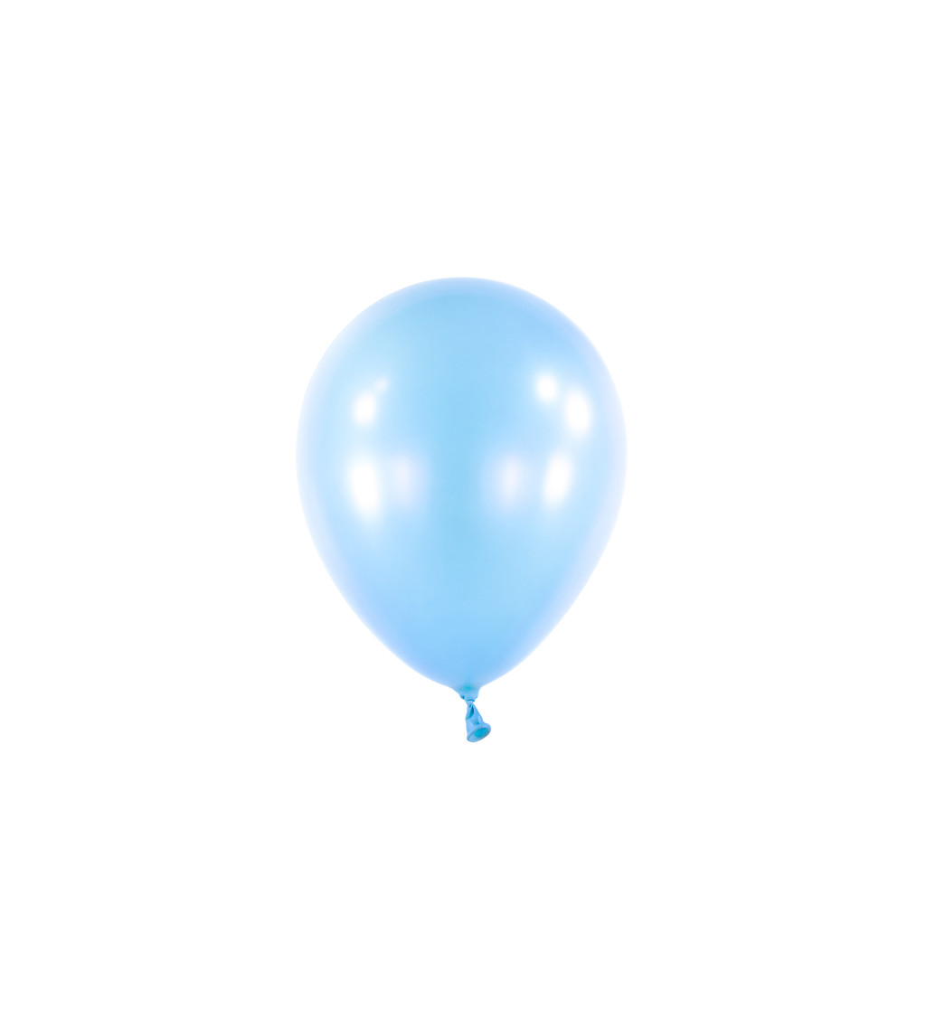 Latexové balóniky Pearl pastel blue 28cm