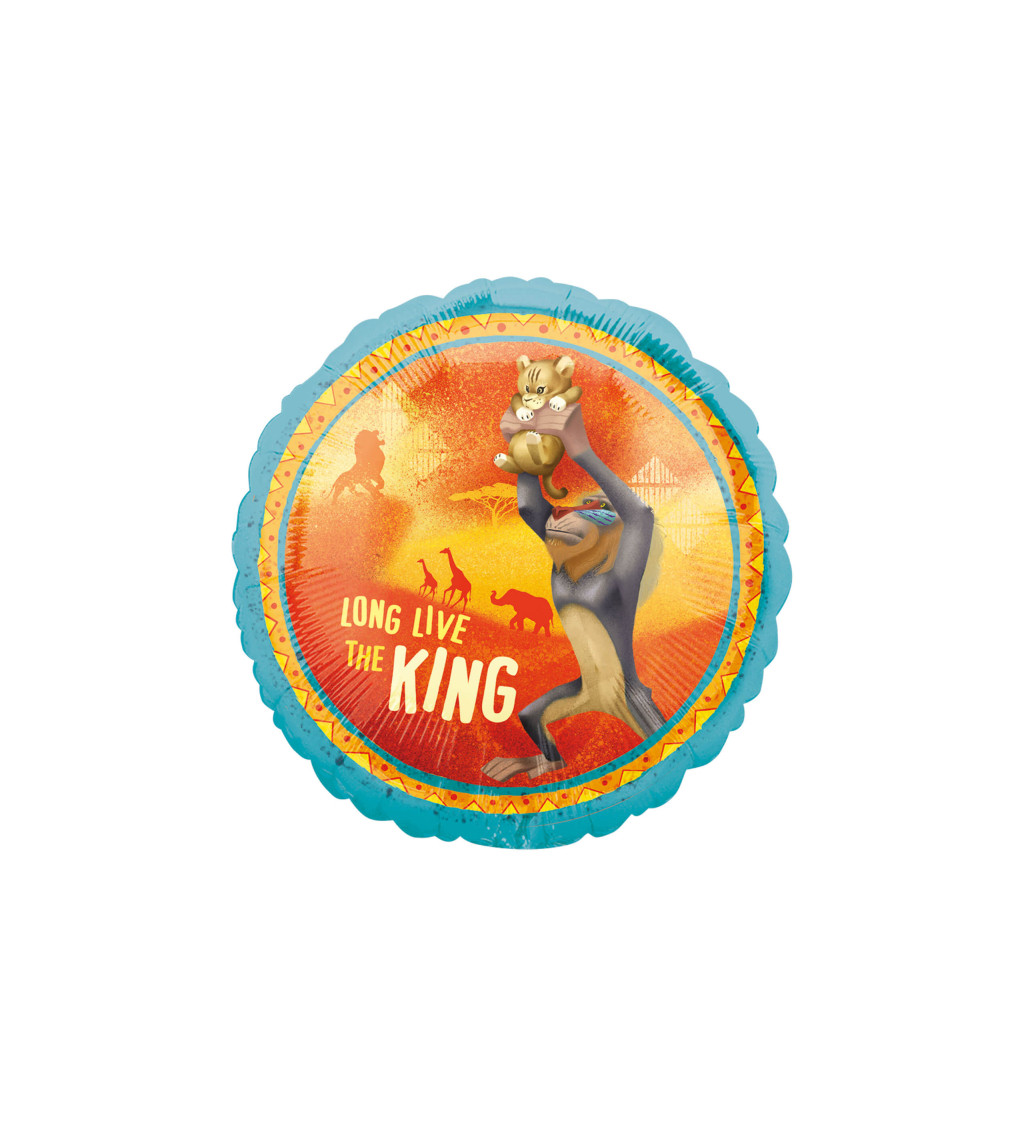 Fóliový balónik Leví kráľ