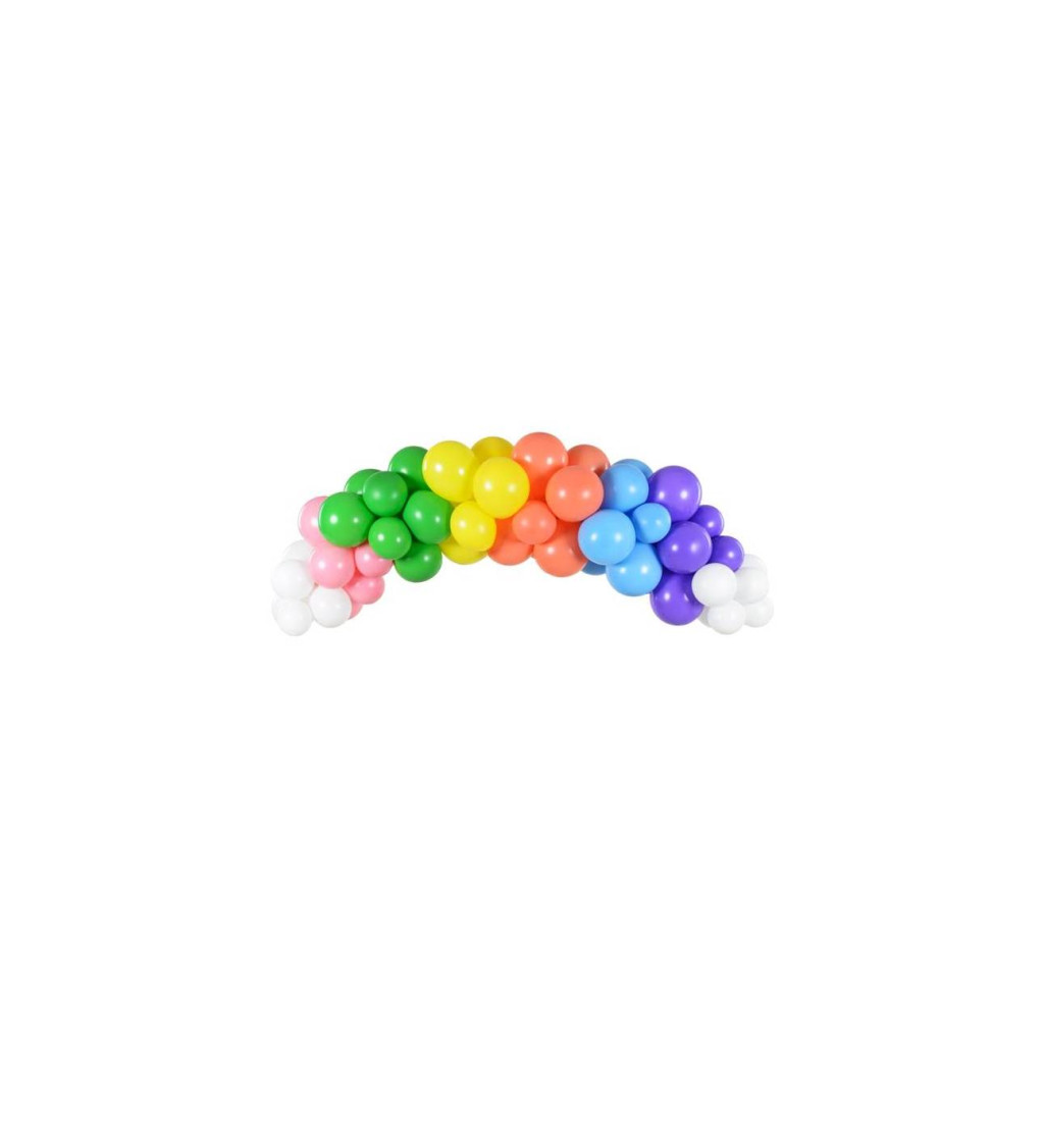 Rainbow Pastelové Balóny - svetlo modré 100ks