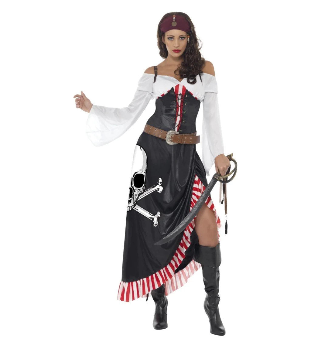 Kostým Krásna Divoká Pirátka