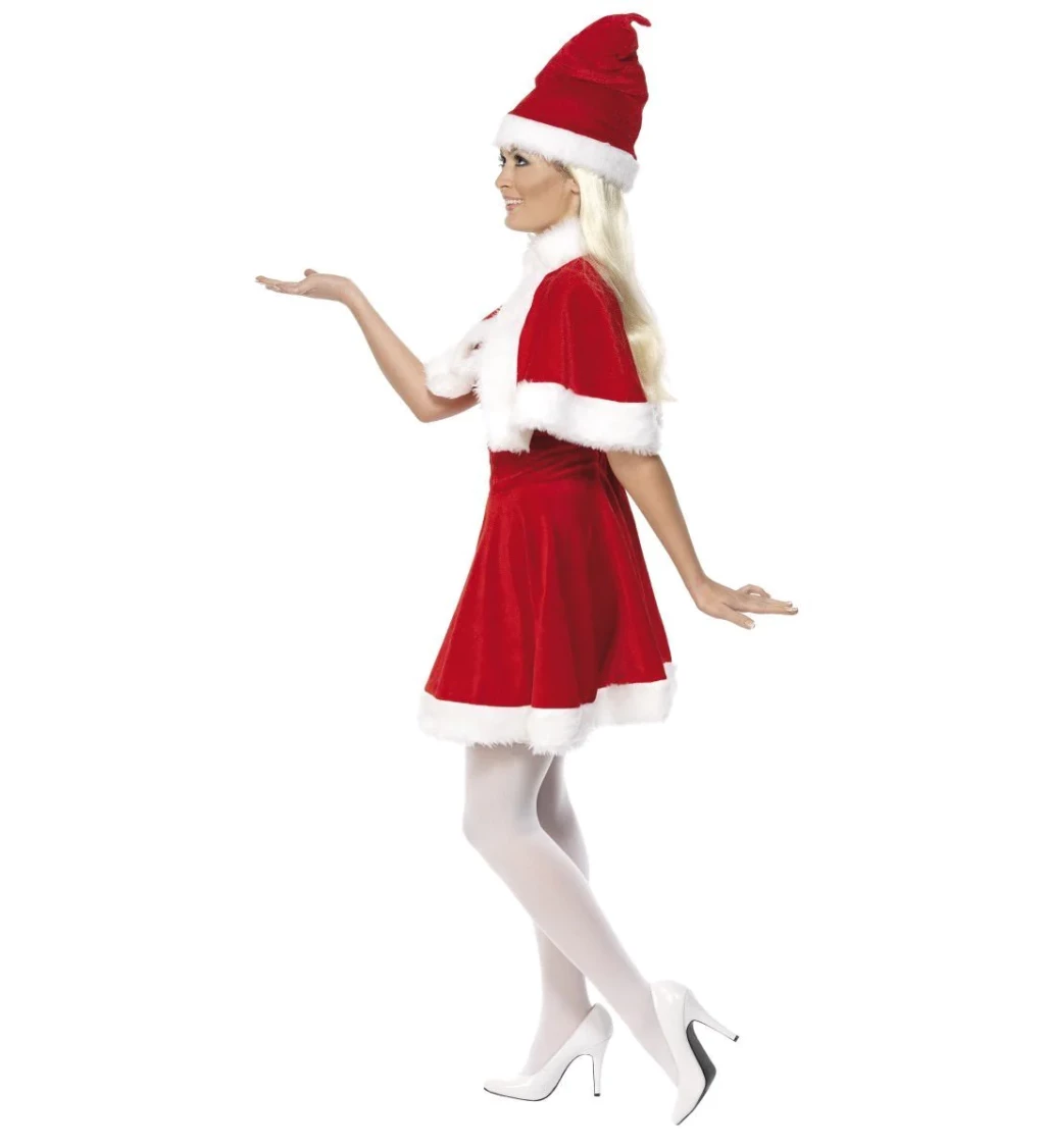 Kostým - Miss Santa deluxe