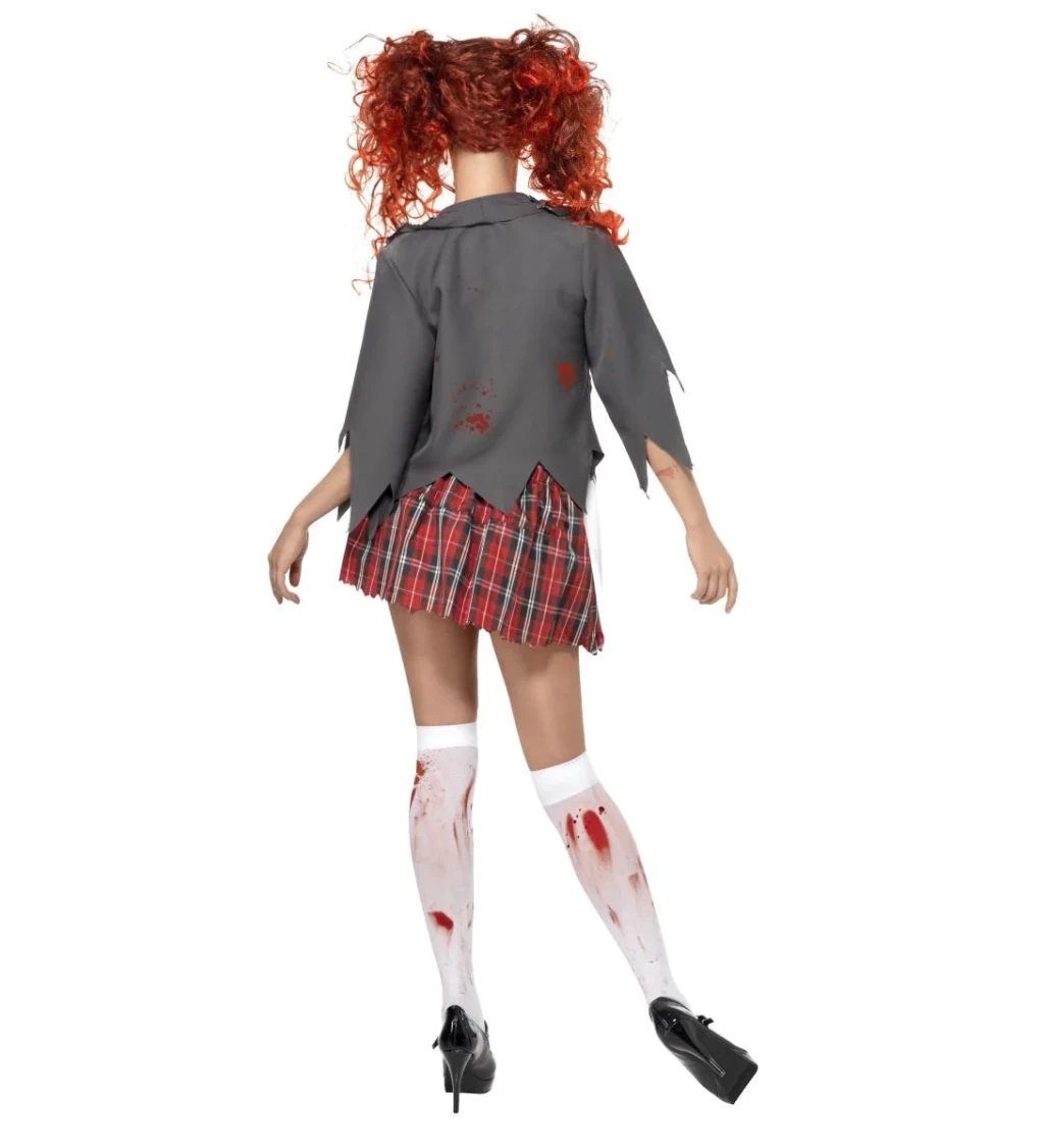 Kostým - Zombie školáčka
